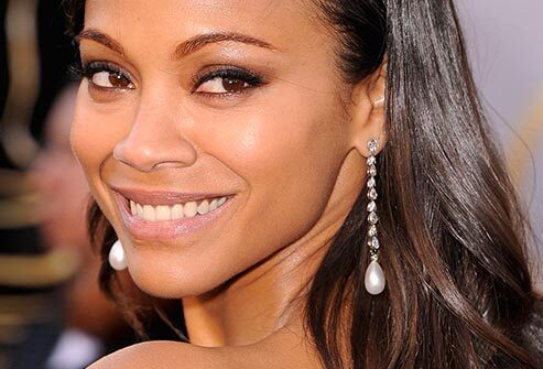 Zoe Saldana smink